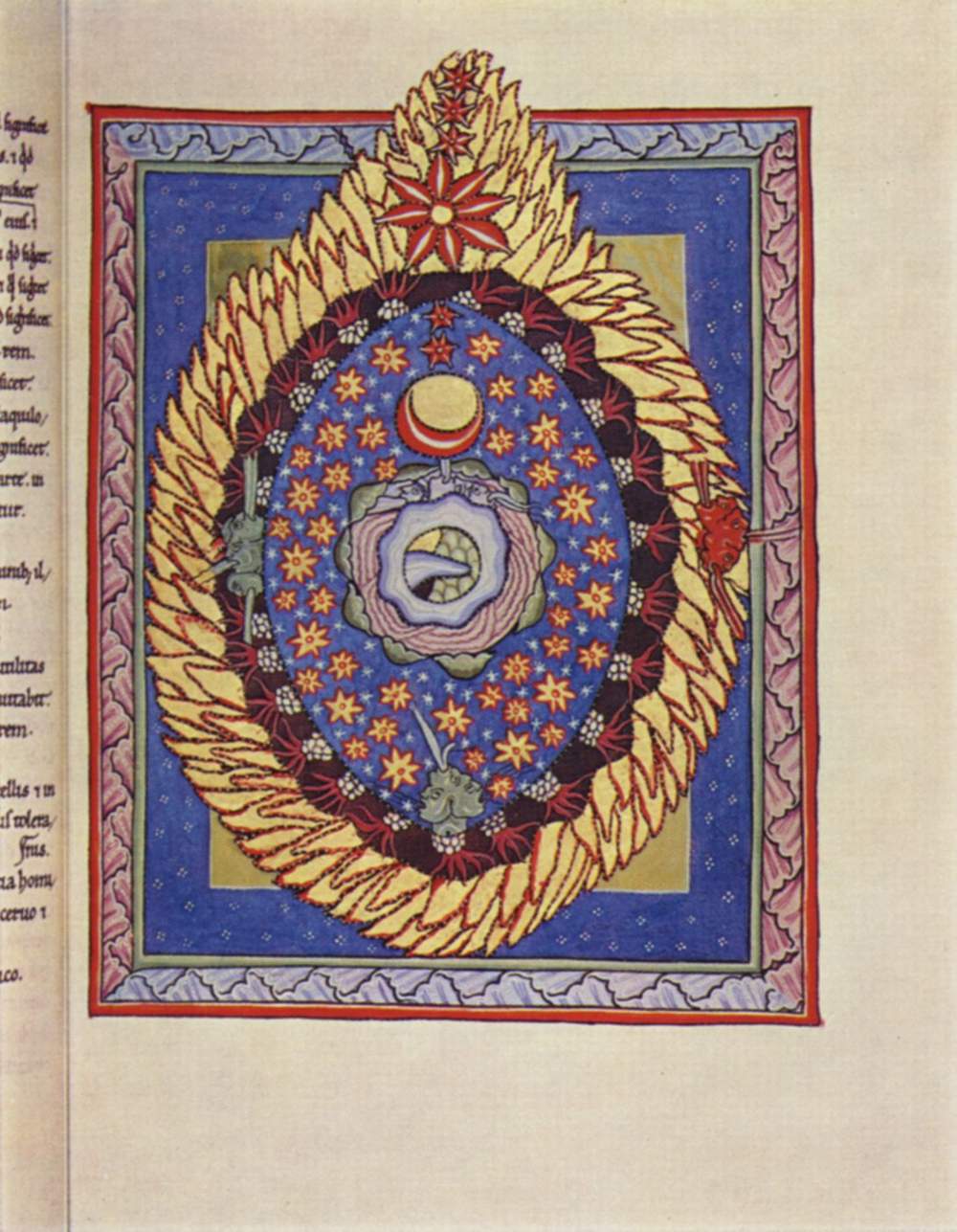12th-century Hildegard codex illumination